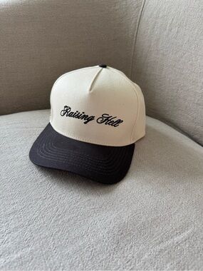 Uncommon James Raising Hell Snapback Hat Black Cream